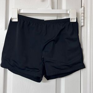 Women's Black Active Shorts